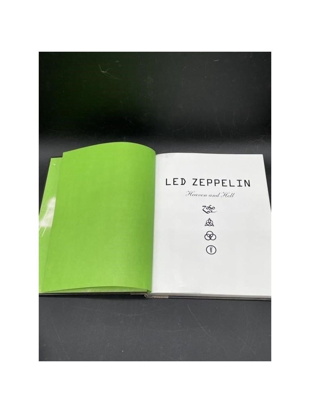 Vintage 1991 Led Zeppelin Heaven and Hell Book
